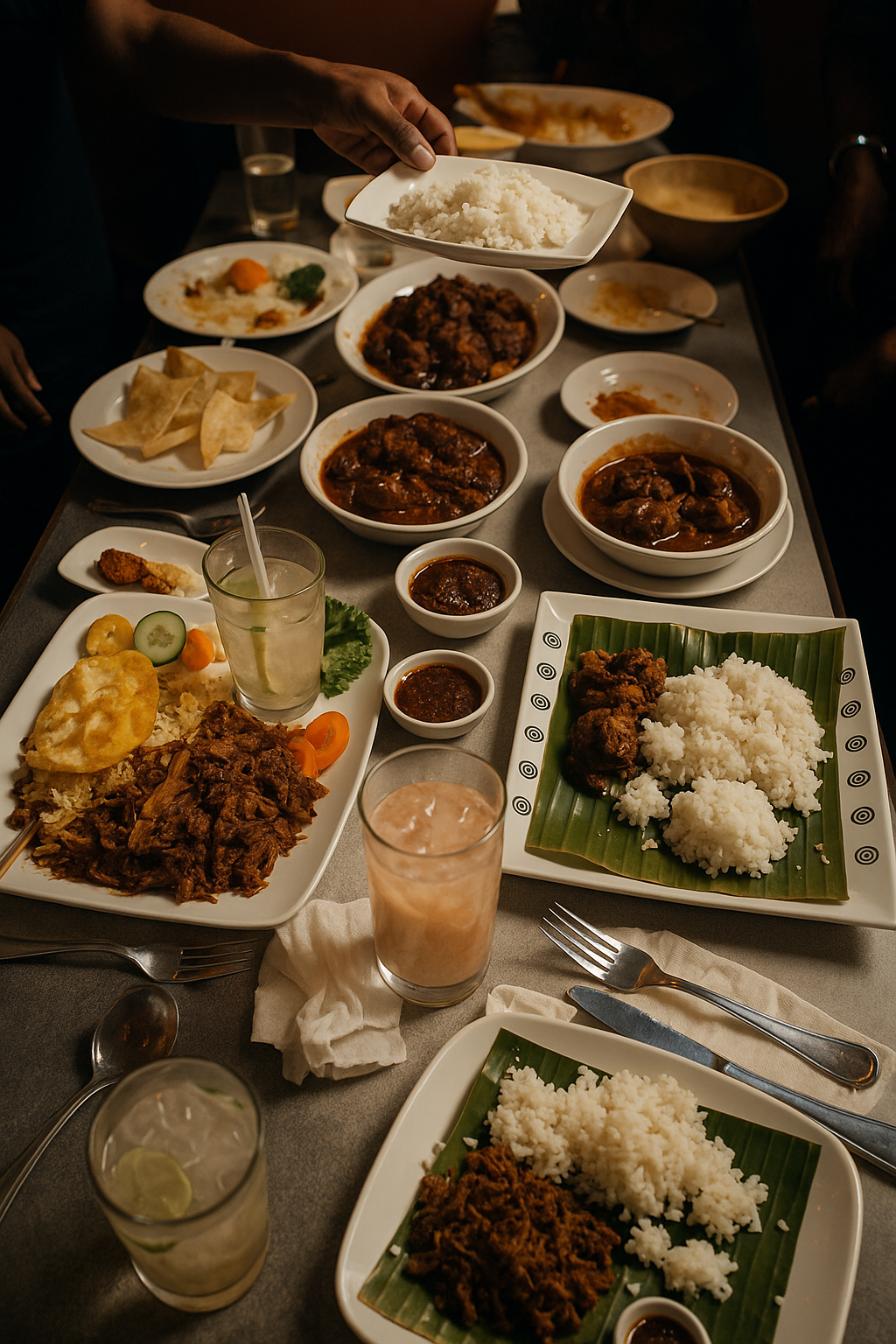 Sri Lankan Family Feast at Randiwa